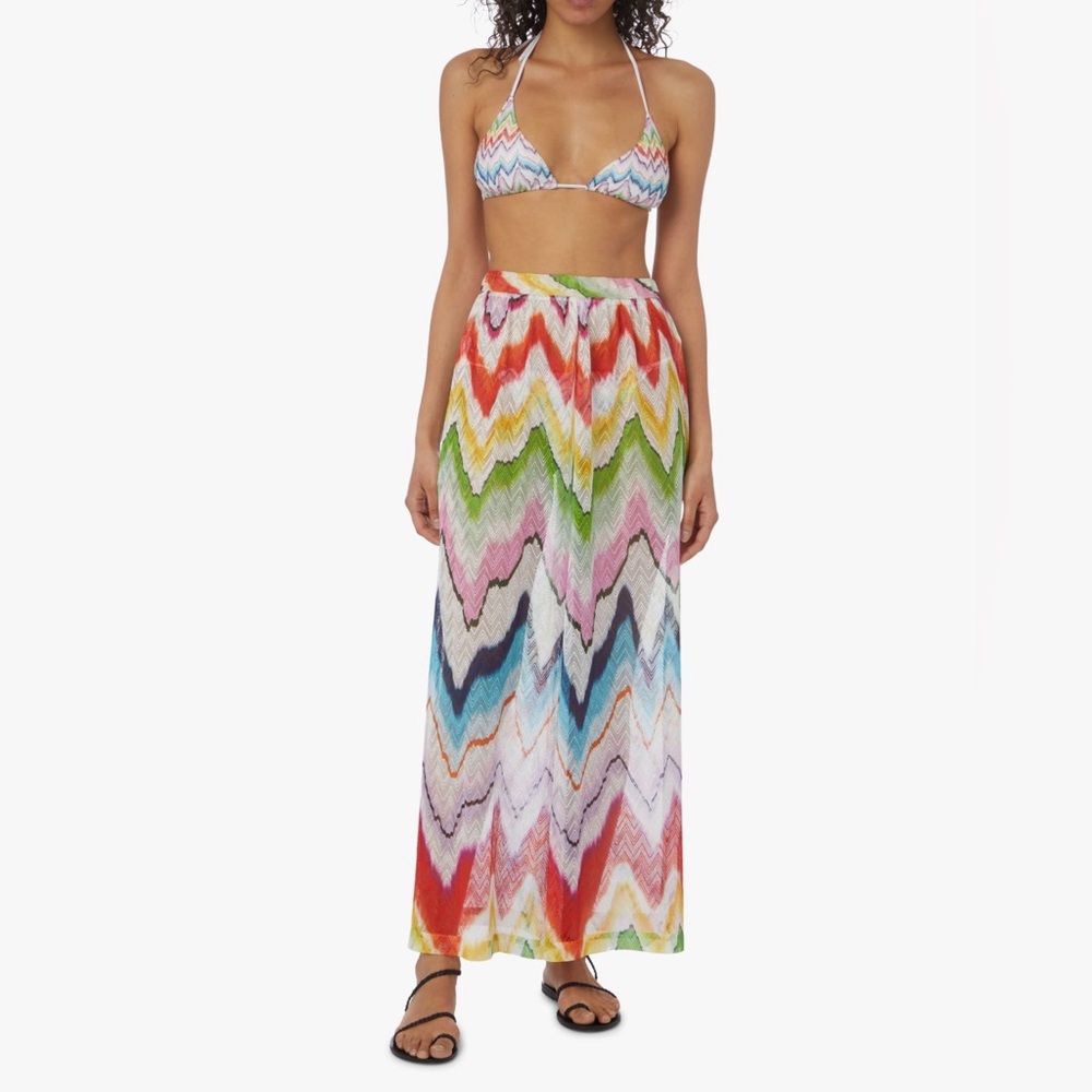 Missoni Wide Leg Beach Pants